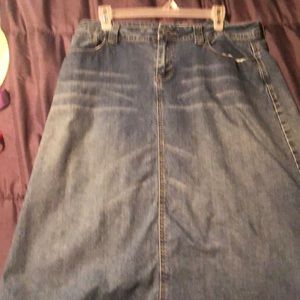 Blue Jean skirt